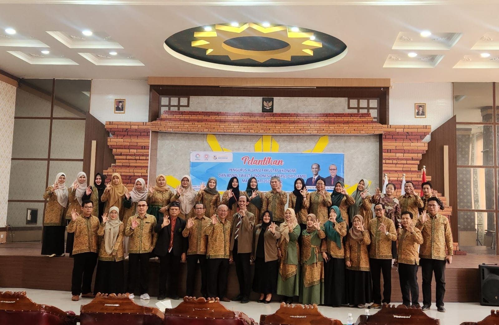 Ketua Umum DPN AFEBSI resmi Melantik Pengurus DPD AFEBSI Provinsi Jambi