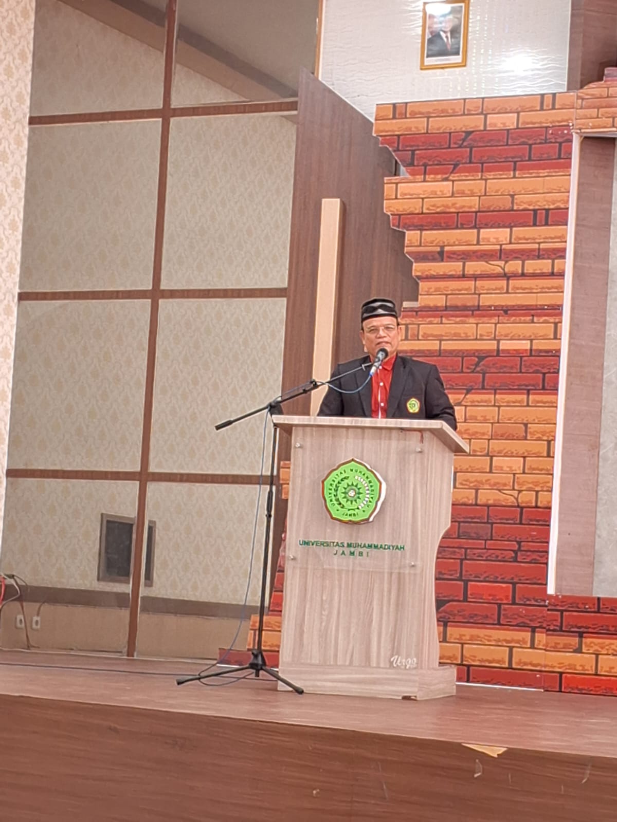 Begini pesan Hendra Kurniawan, Rektor Universitas Muhammadiyah Jambi untuk Pengurus AFEBSI Jambi